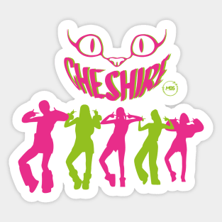 Itzy Cheshire Silhouette Design Sticker